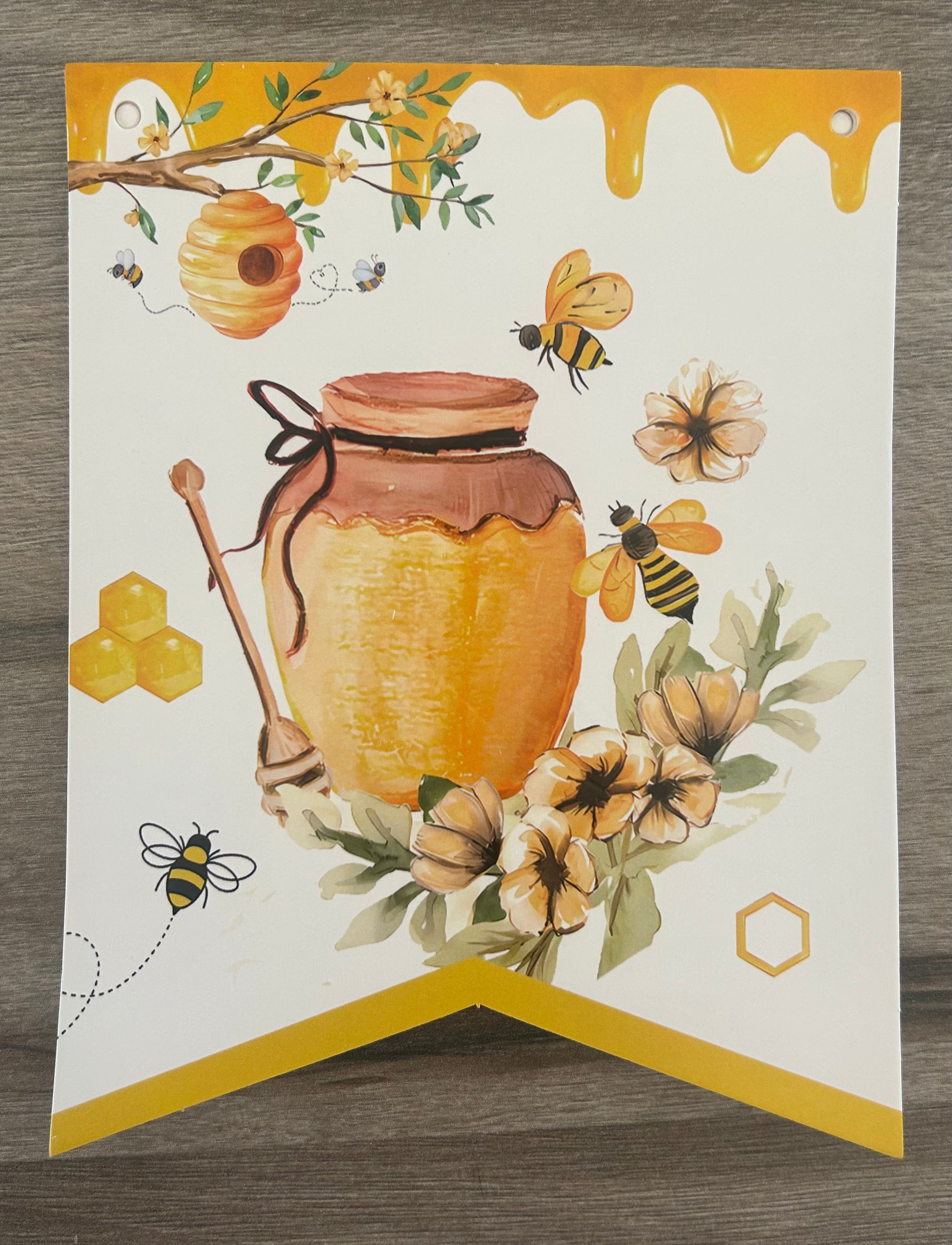 Honey and bee party set