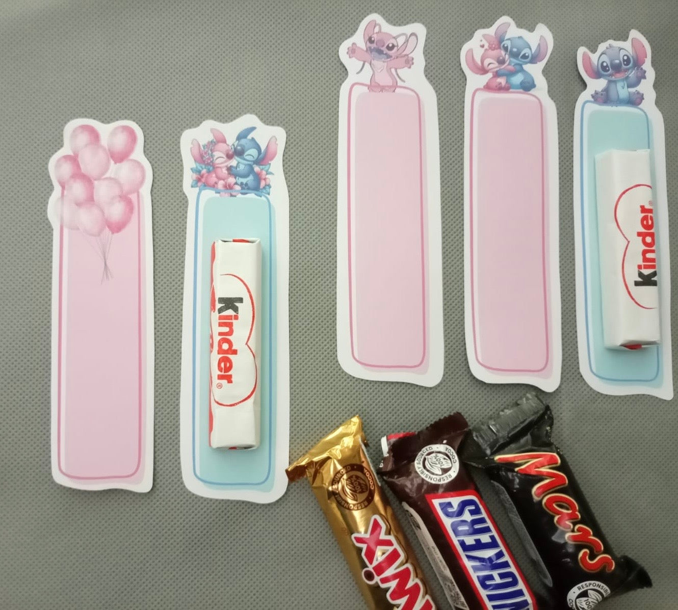 Stitch pink & blue party set