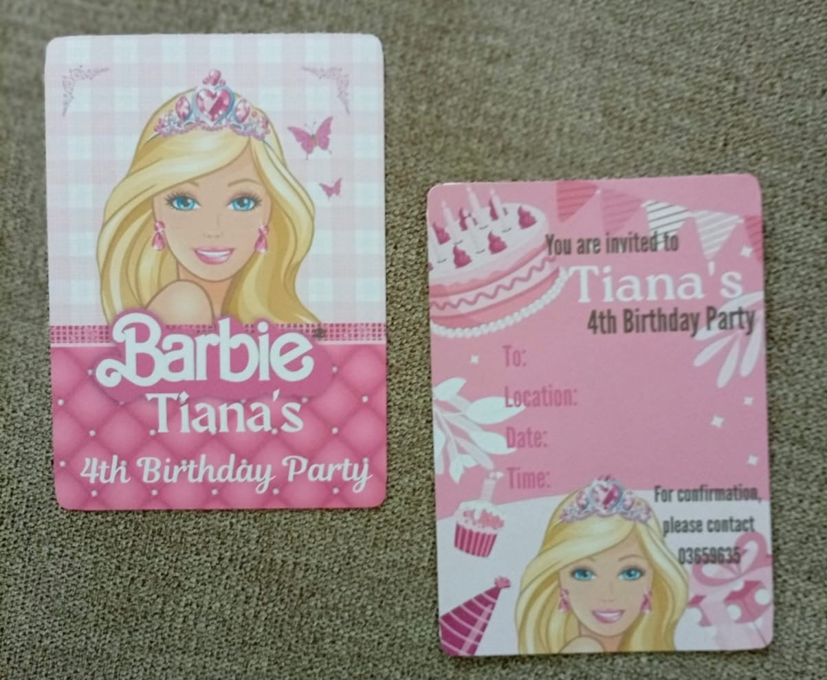 Barbie blond party set