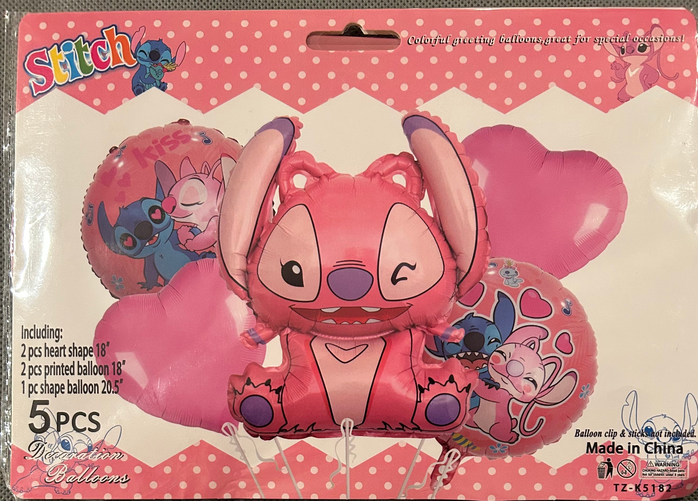 Stitch pink party set