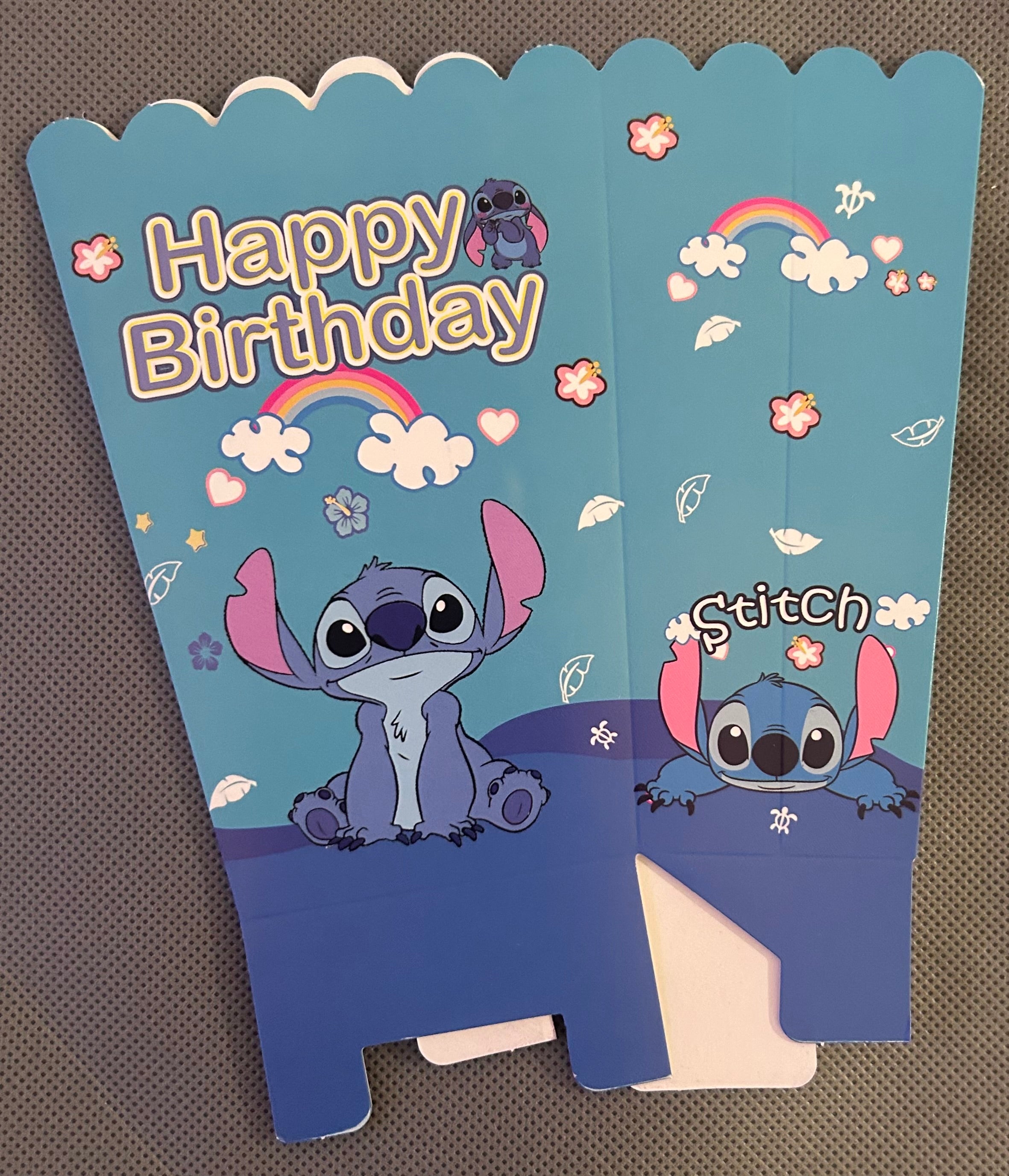 Stitch blue party set