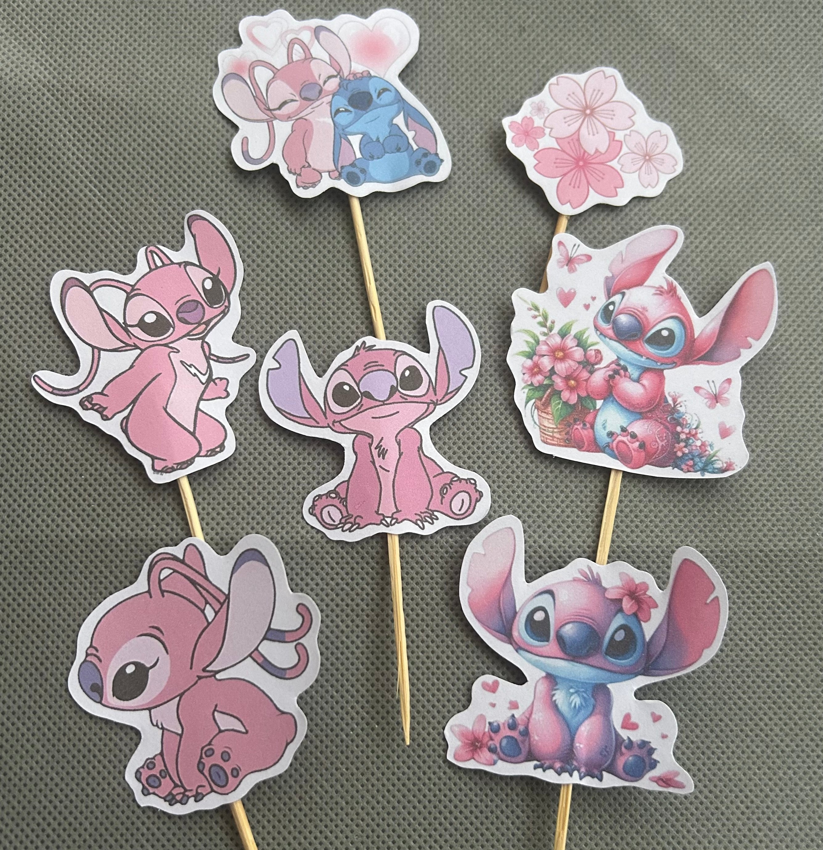 Stitch pink party set