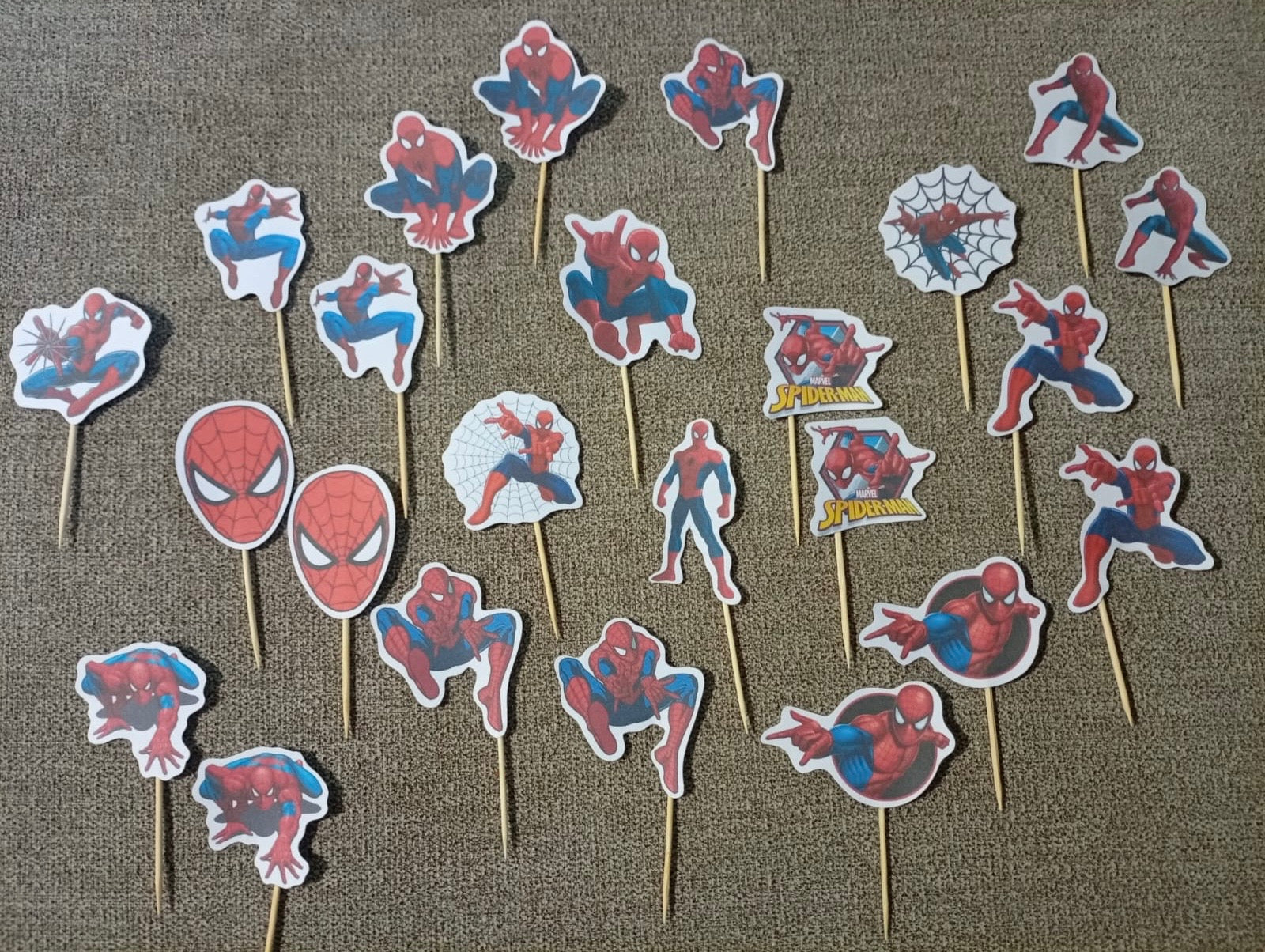 Spiderman party set
