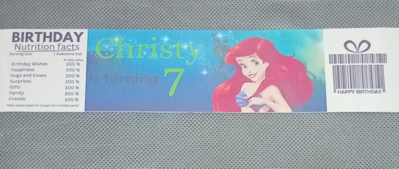 Ariel mermaid party set