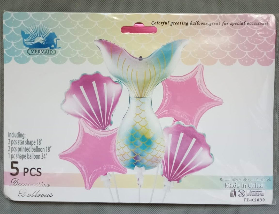 Mermaid tail part set