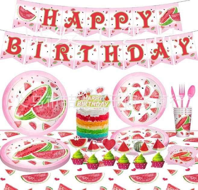 Watermelon party set
