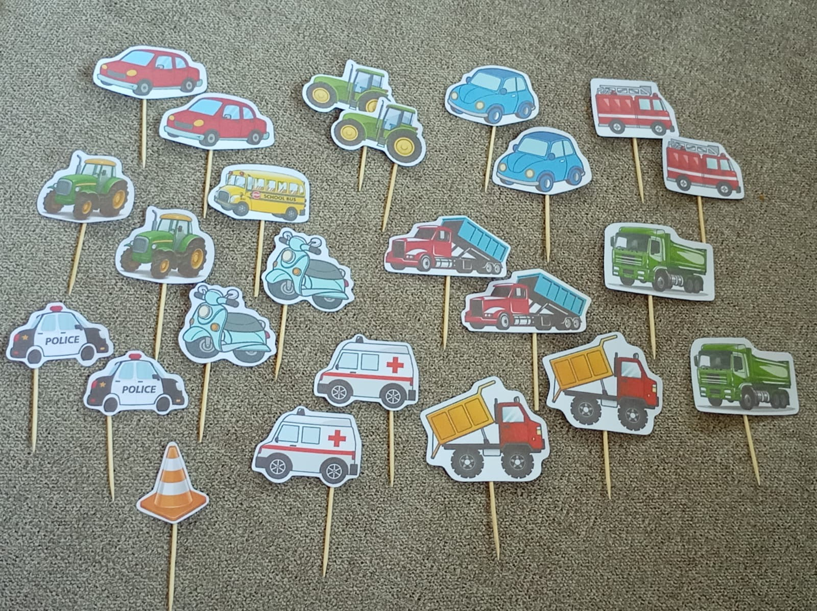 Vehicles party set