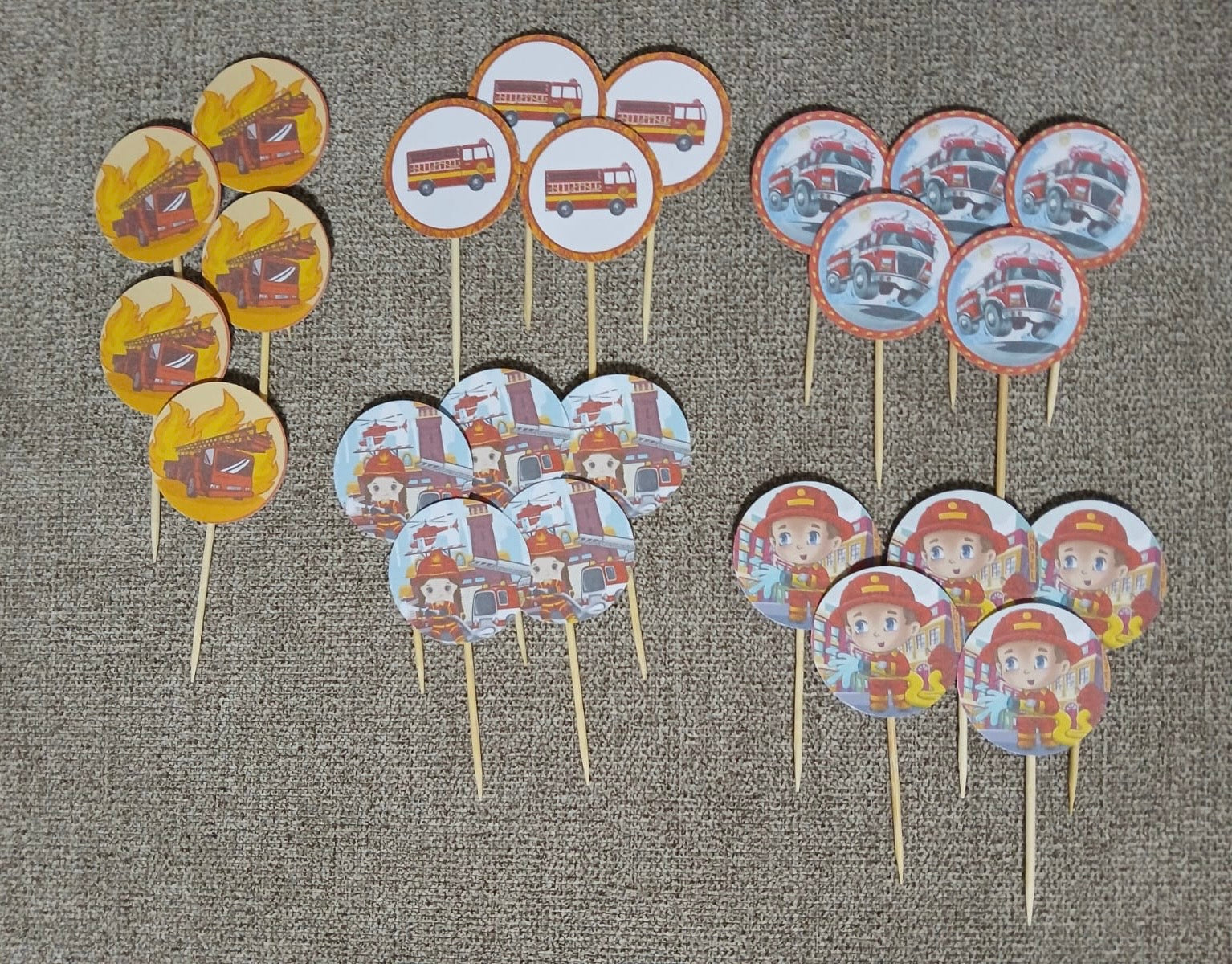 Firefighters party set
