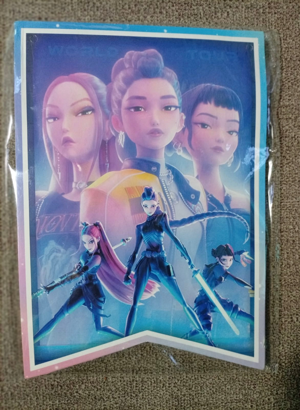 Kpop demon hunters party set