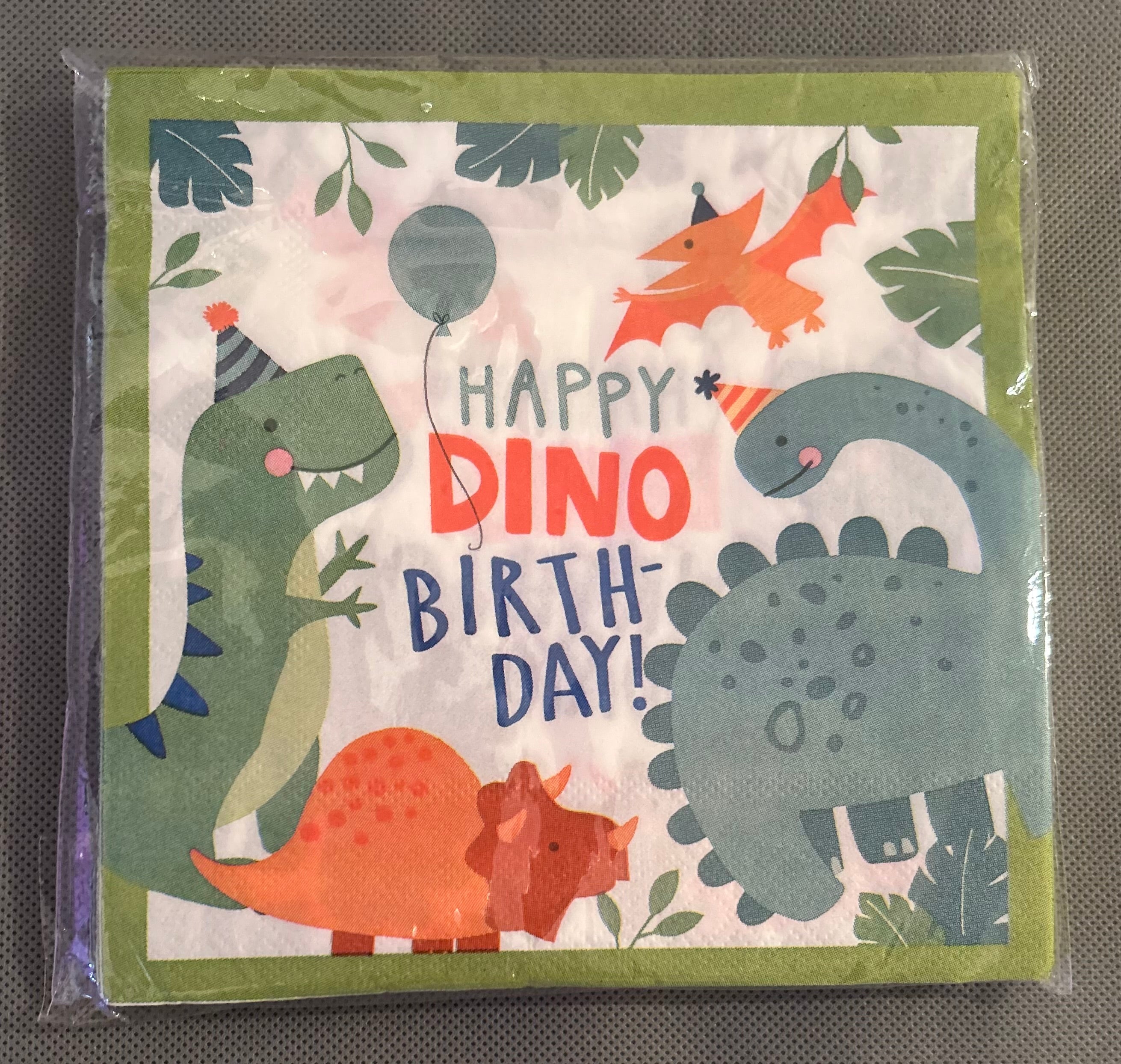 Dinosaur party set