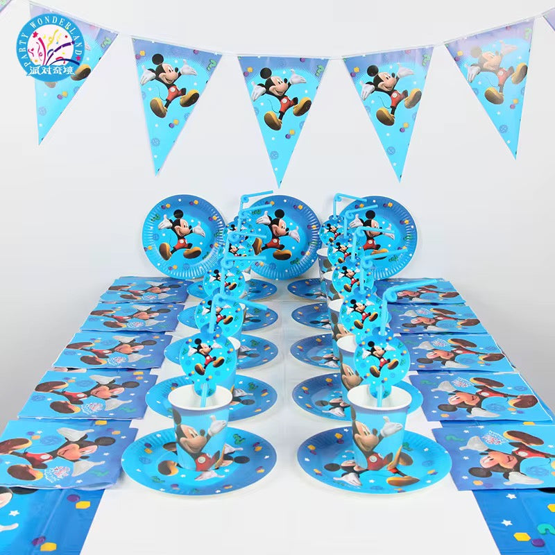 Mickey Mouse blue set
