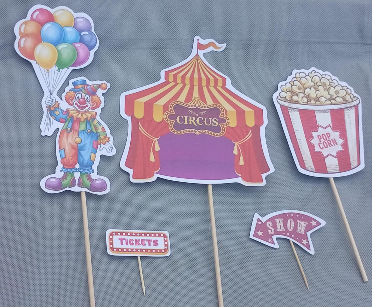 Circus party set