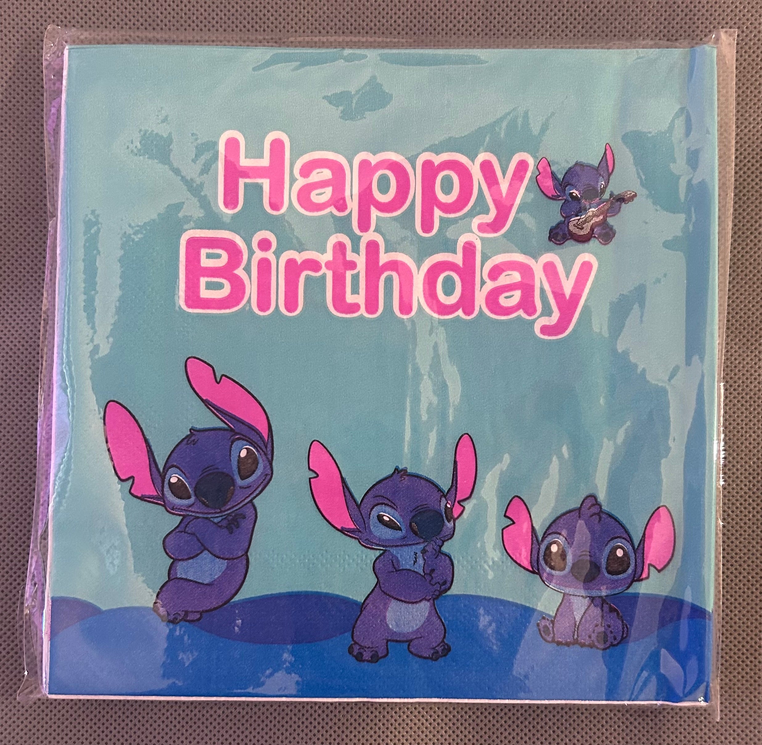 Stitch blue party set