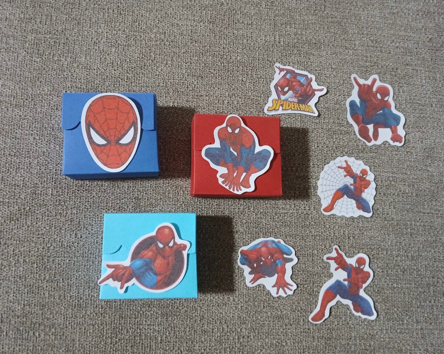 Spiderman party set
