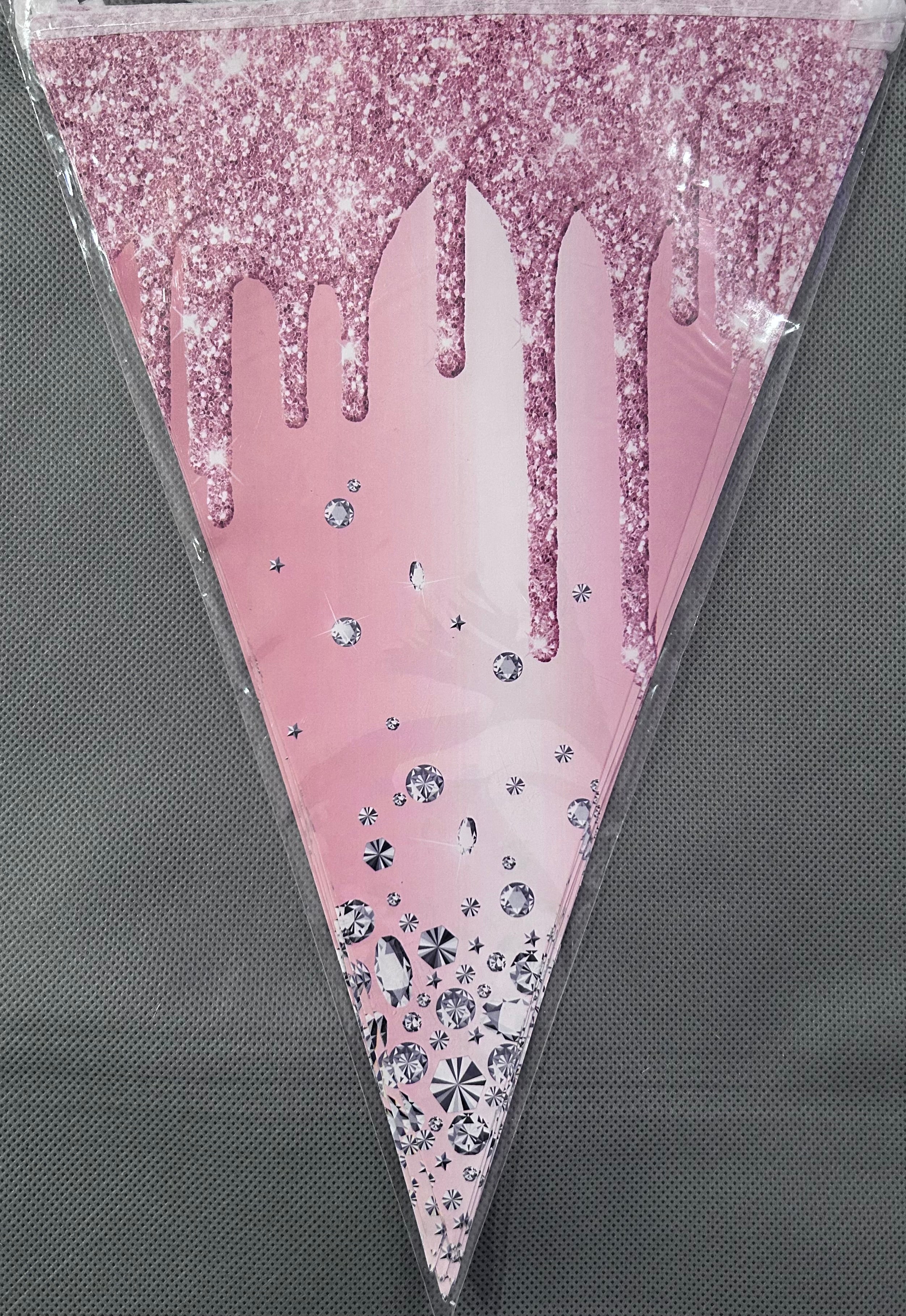 Rose gold diamond party set
