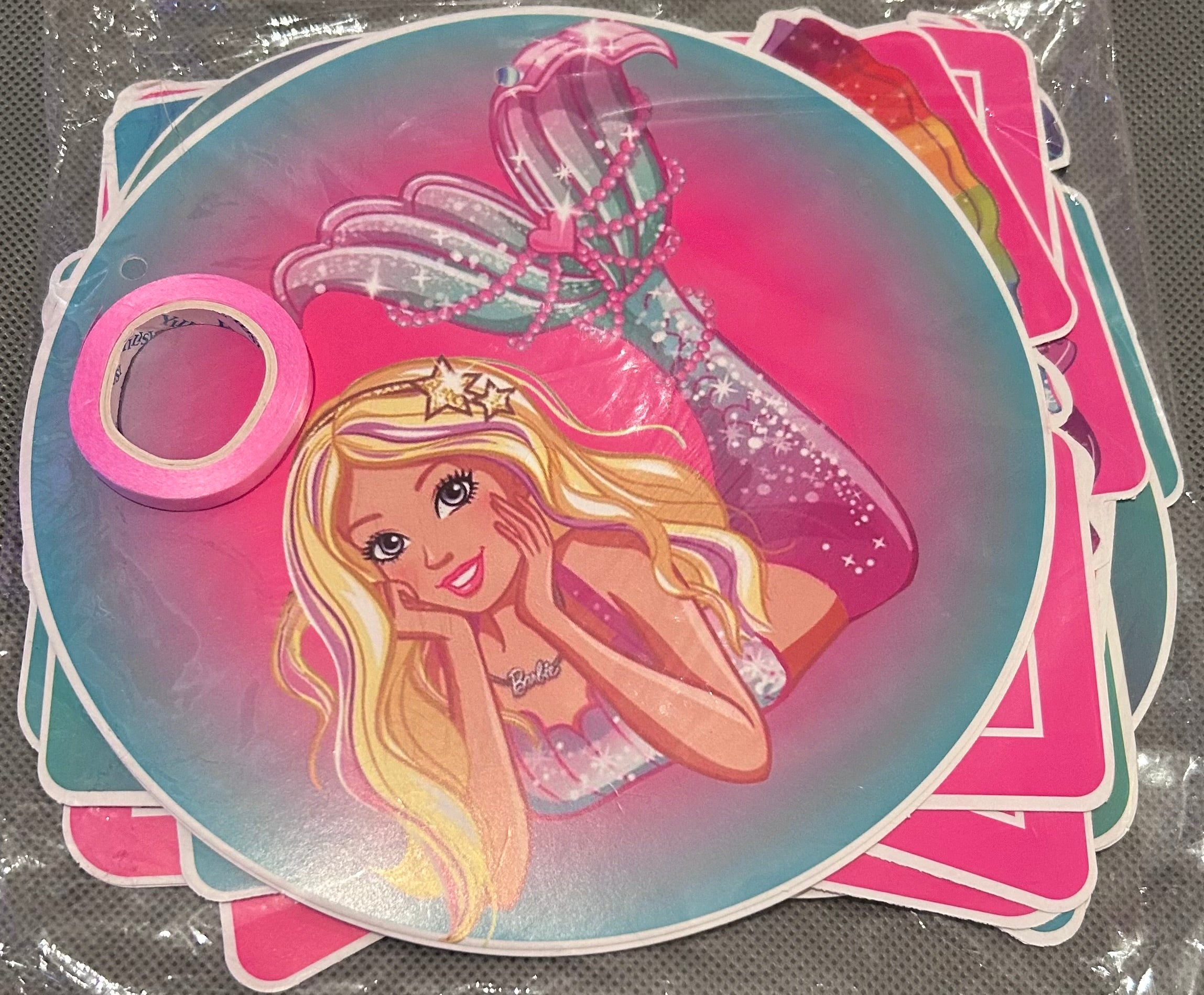 Barbie blond party set