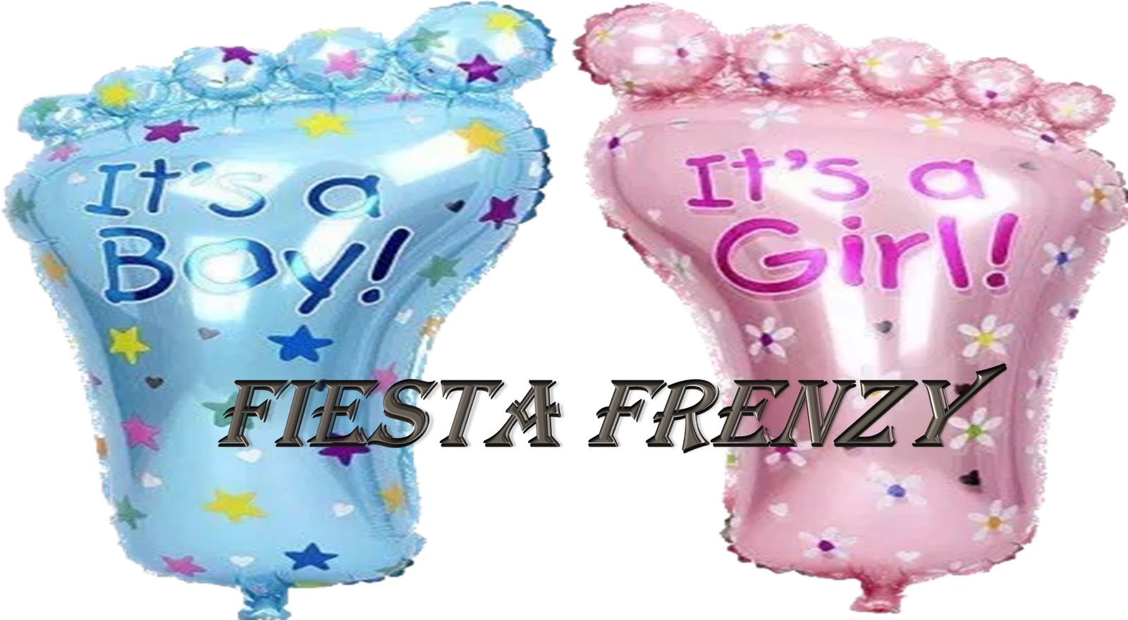 Gender reveal (girl or boy) party set
