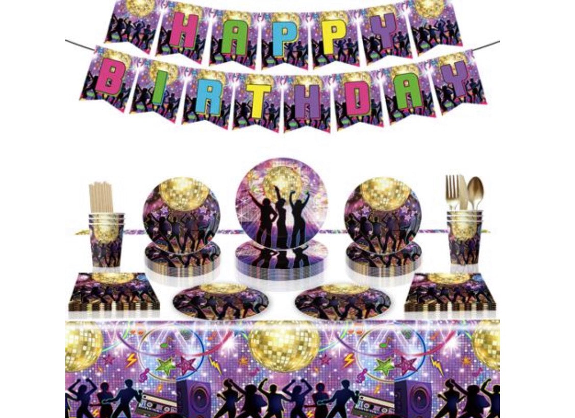 Dancing party set