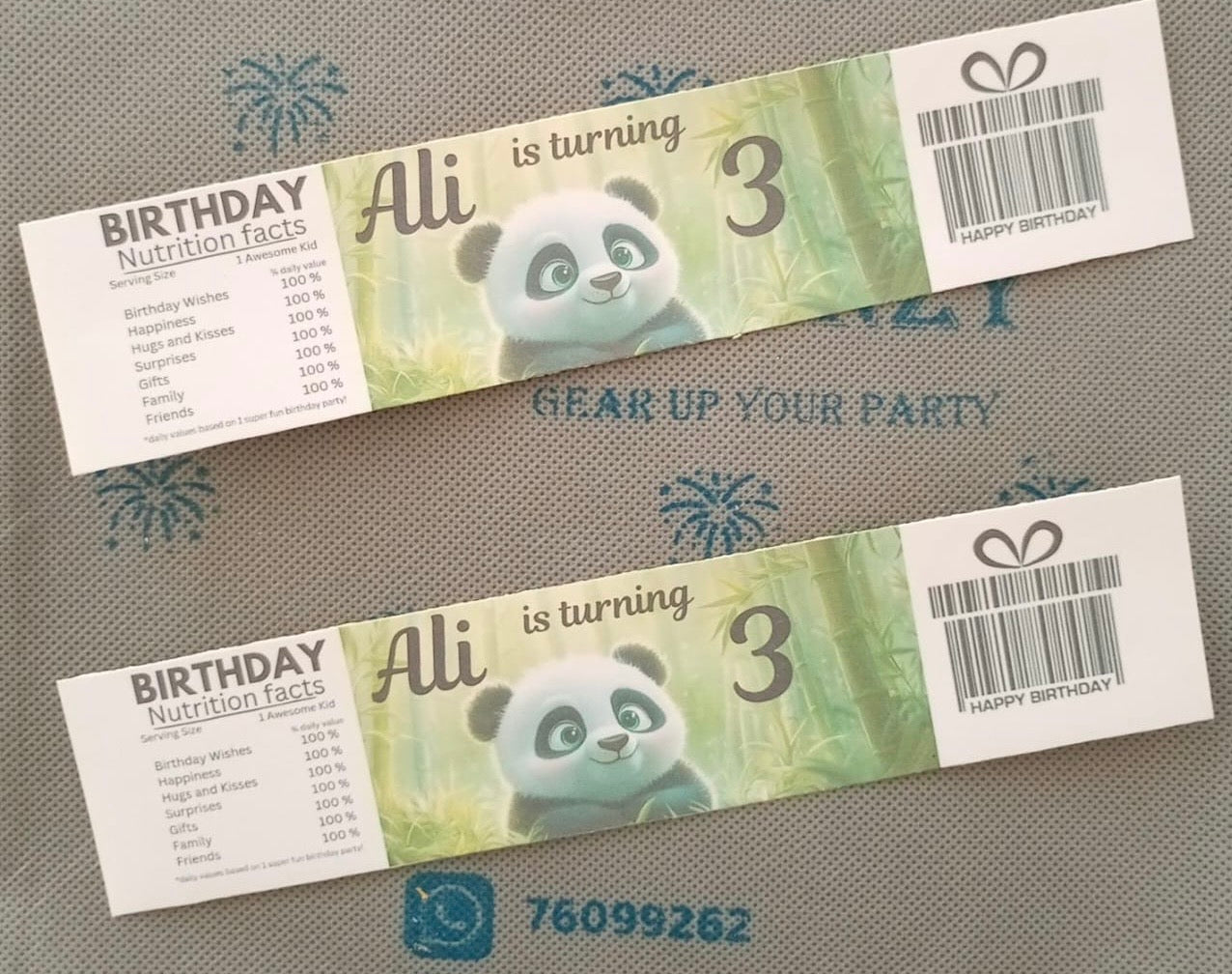 Panda party set