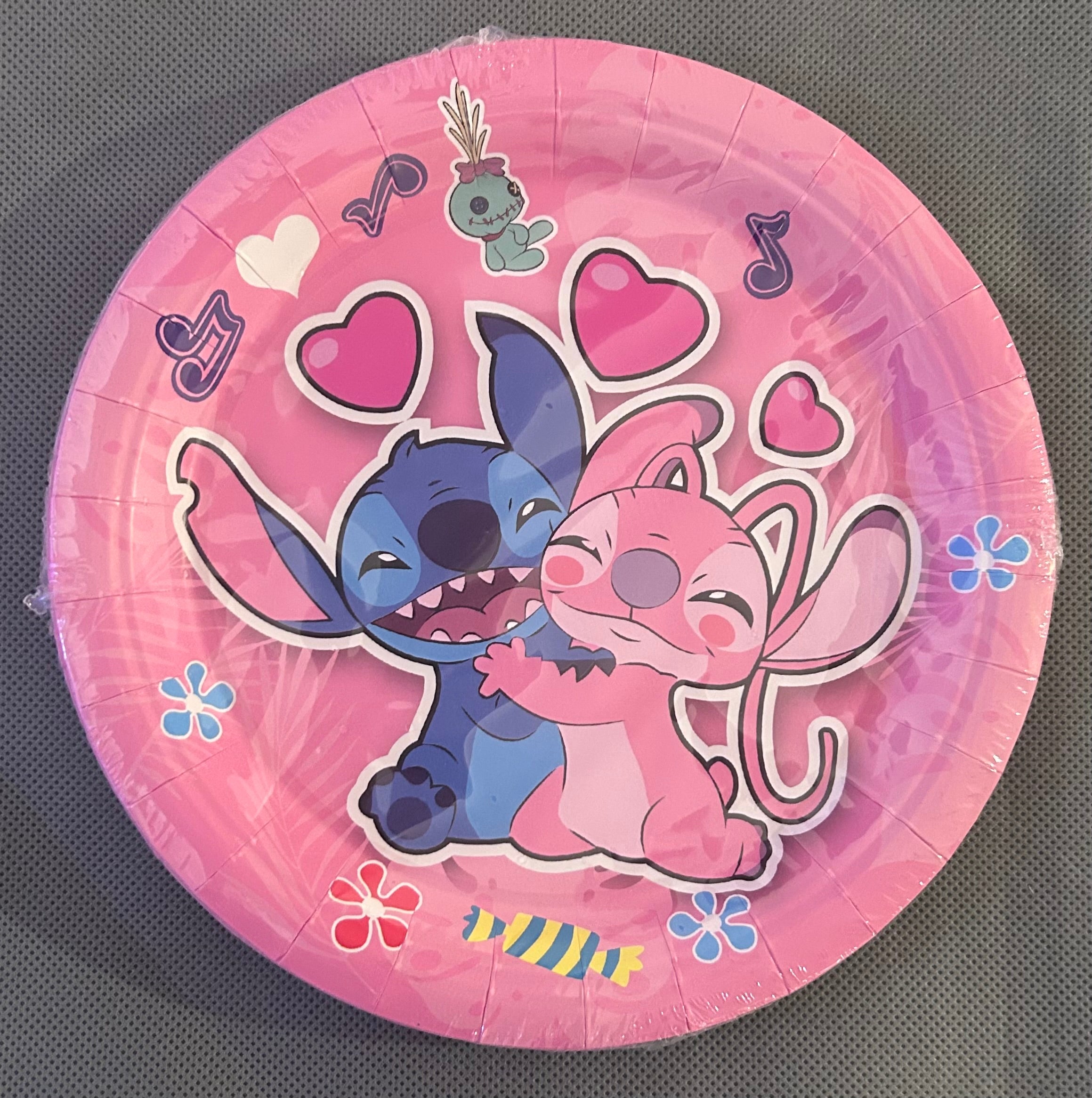 Stitch pink party set