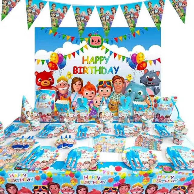 Cocomelon party set