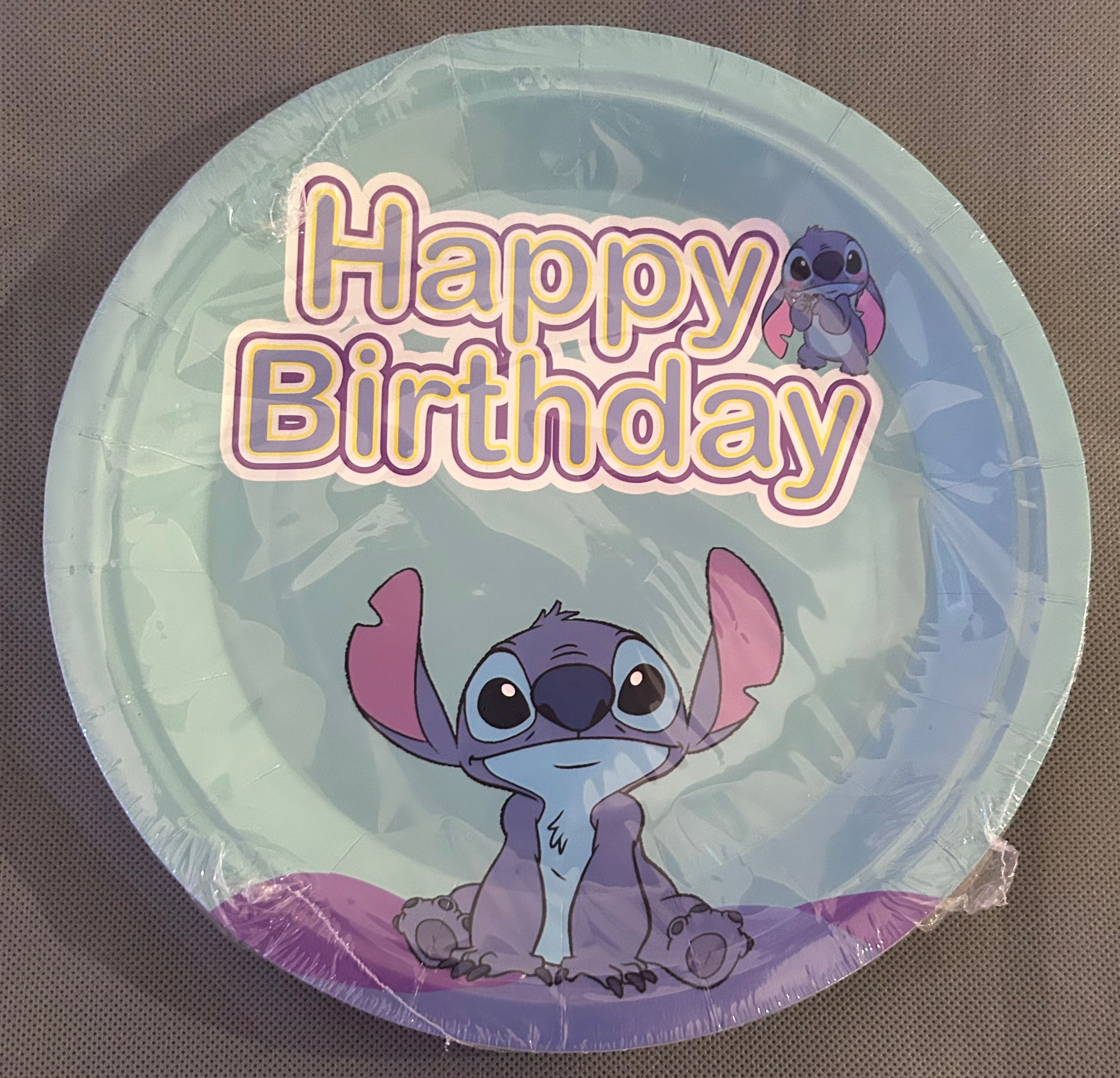 Stitch blue party set