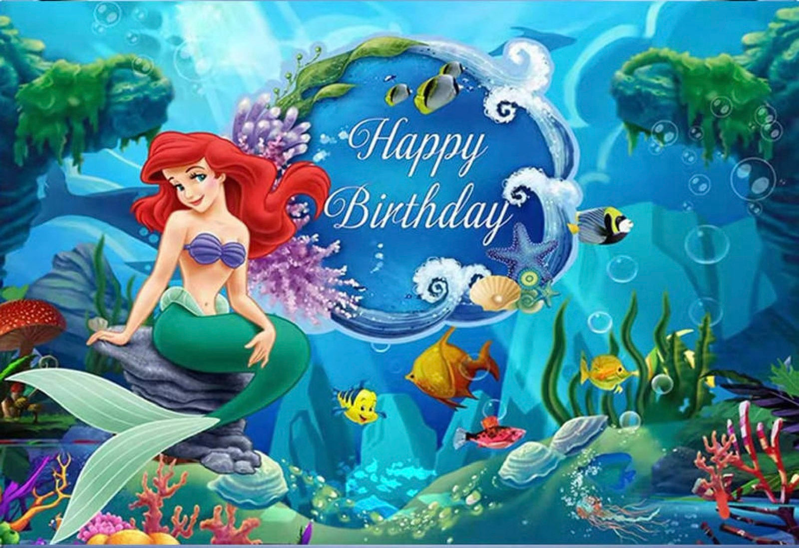 Ariel mermaid party set