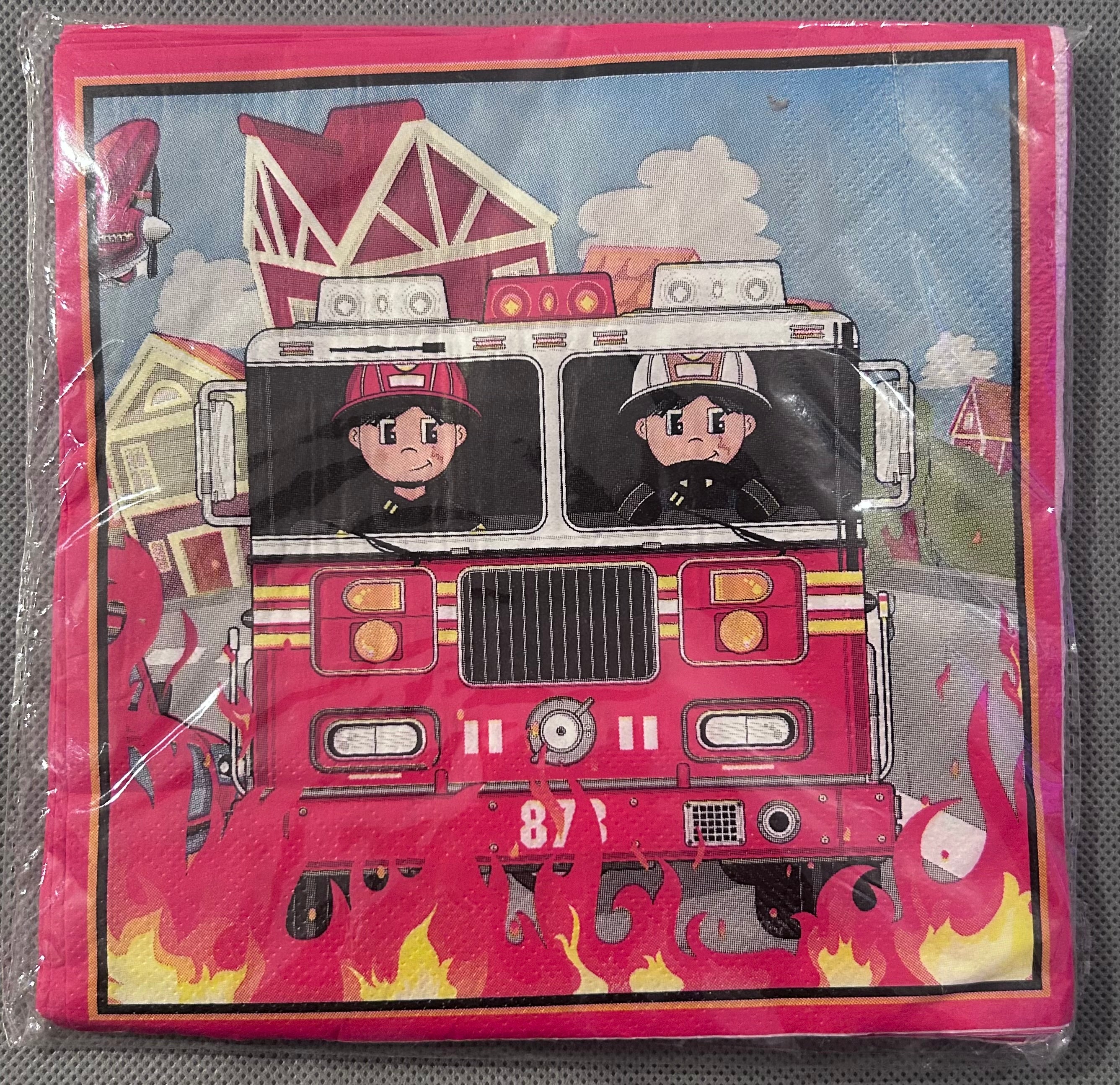 Firefighters party set