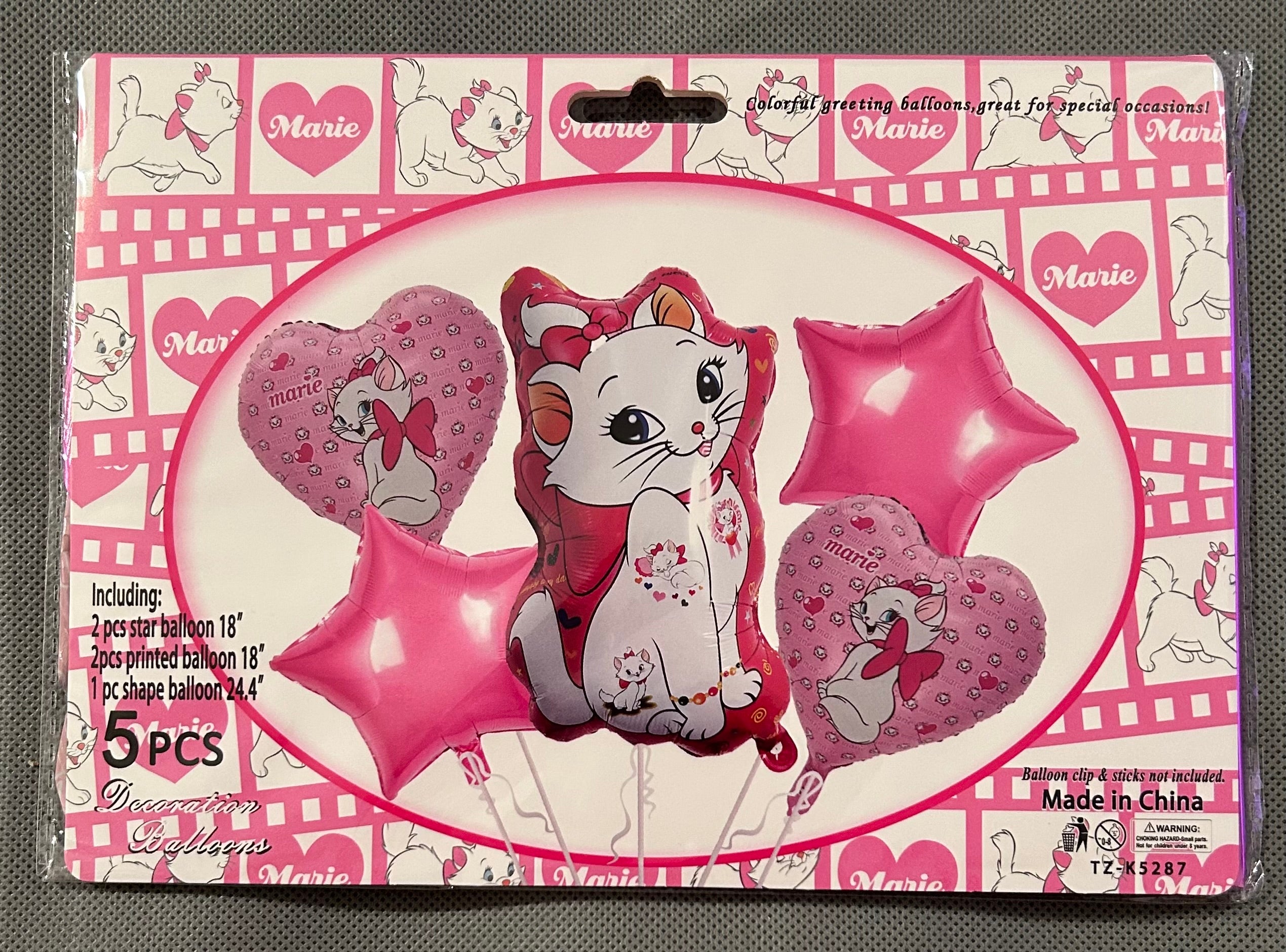Marie cat party set