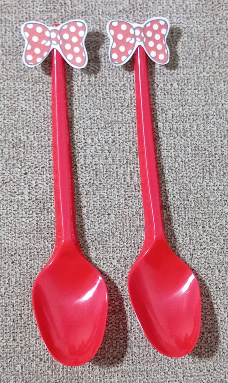 Minnie mouse red party set