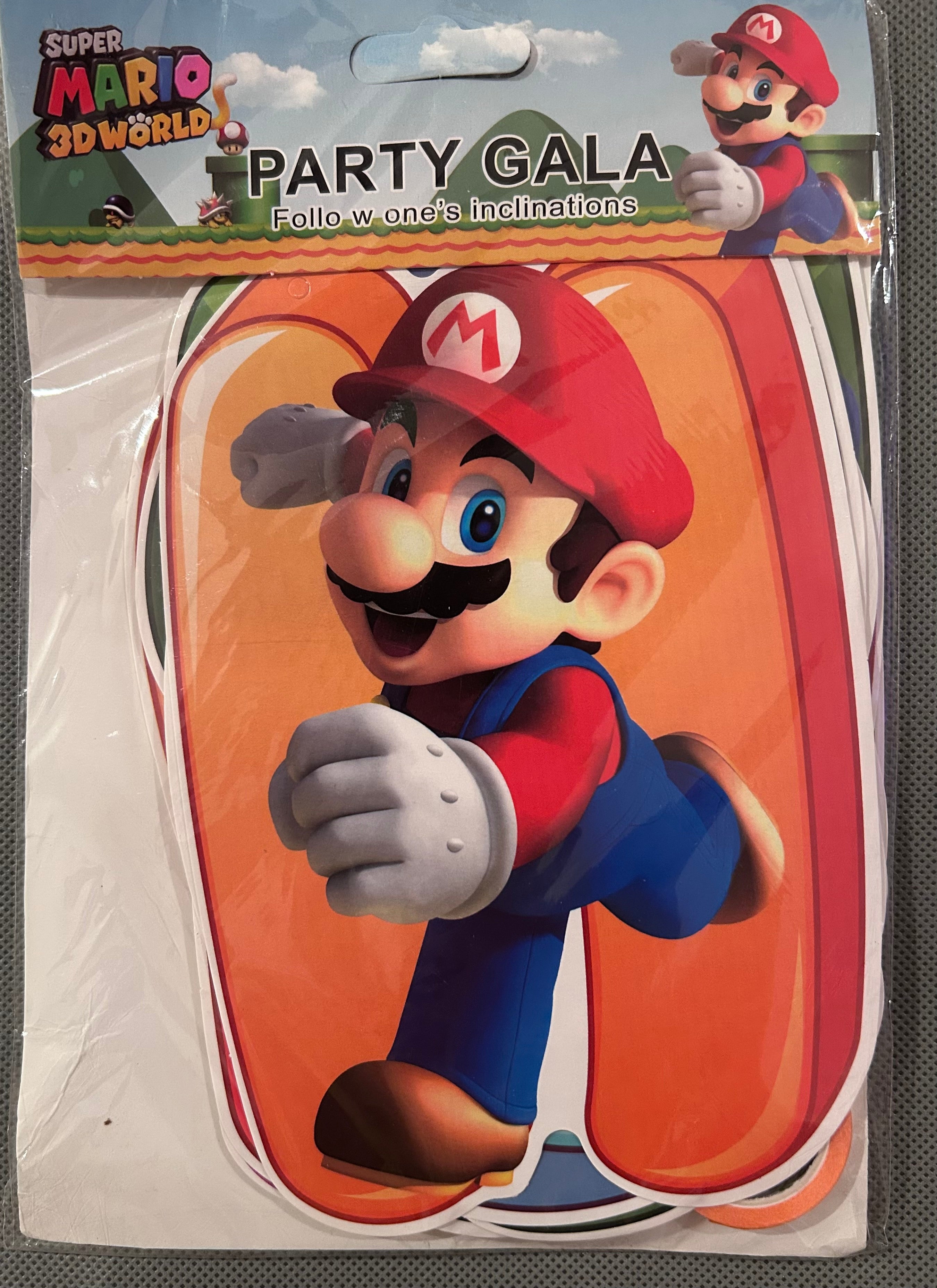 Super Mario party set