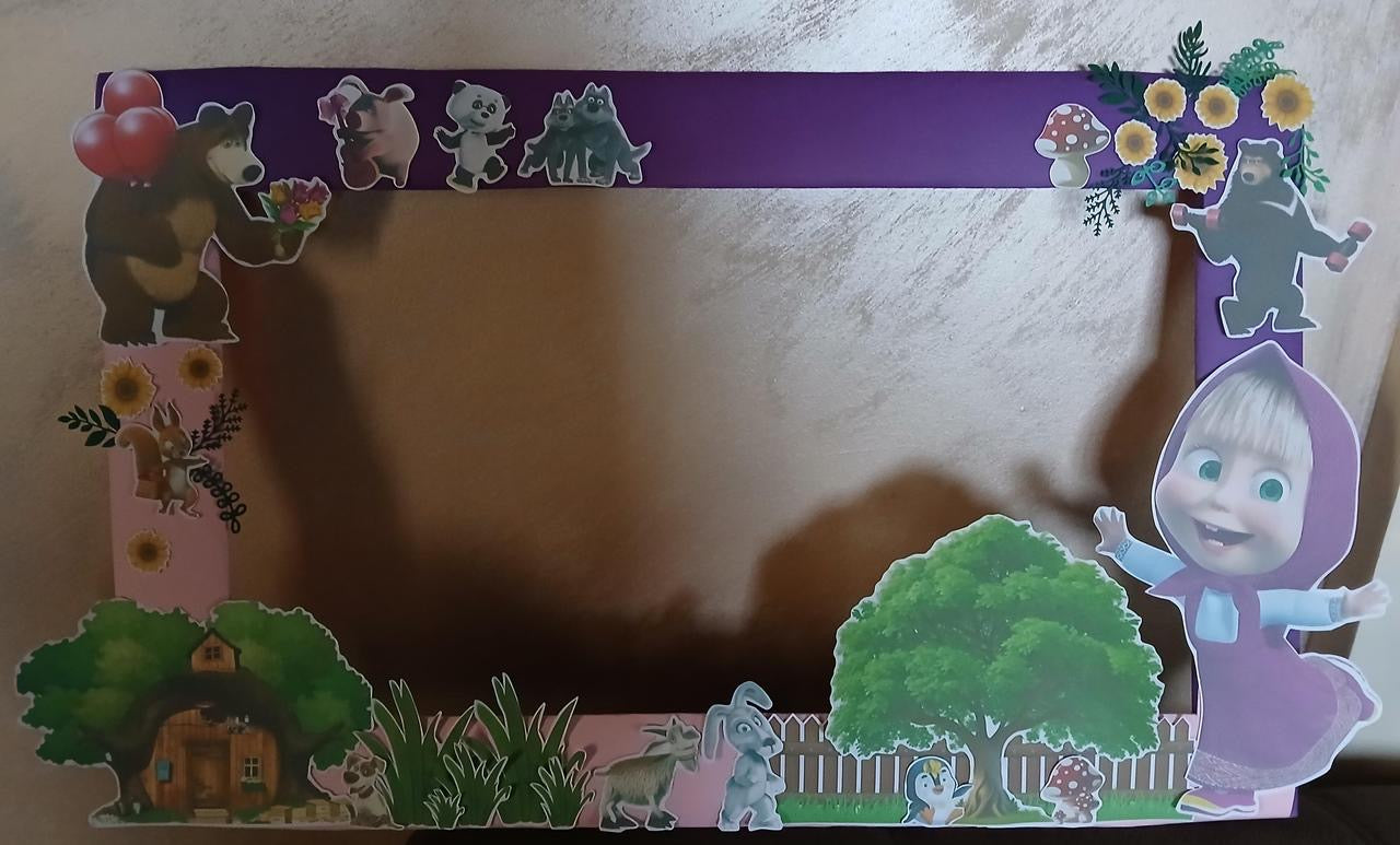 Masha and the bear party set