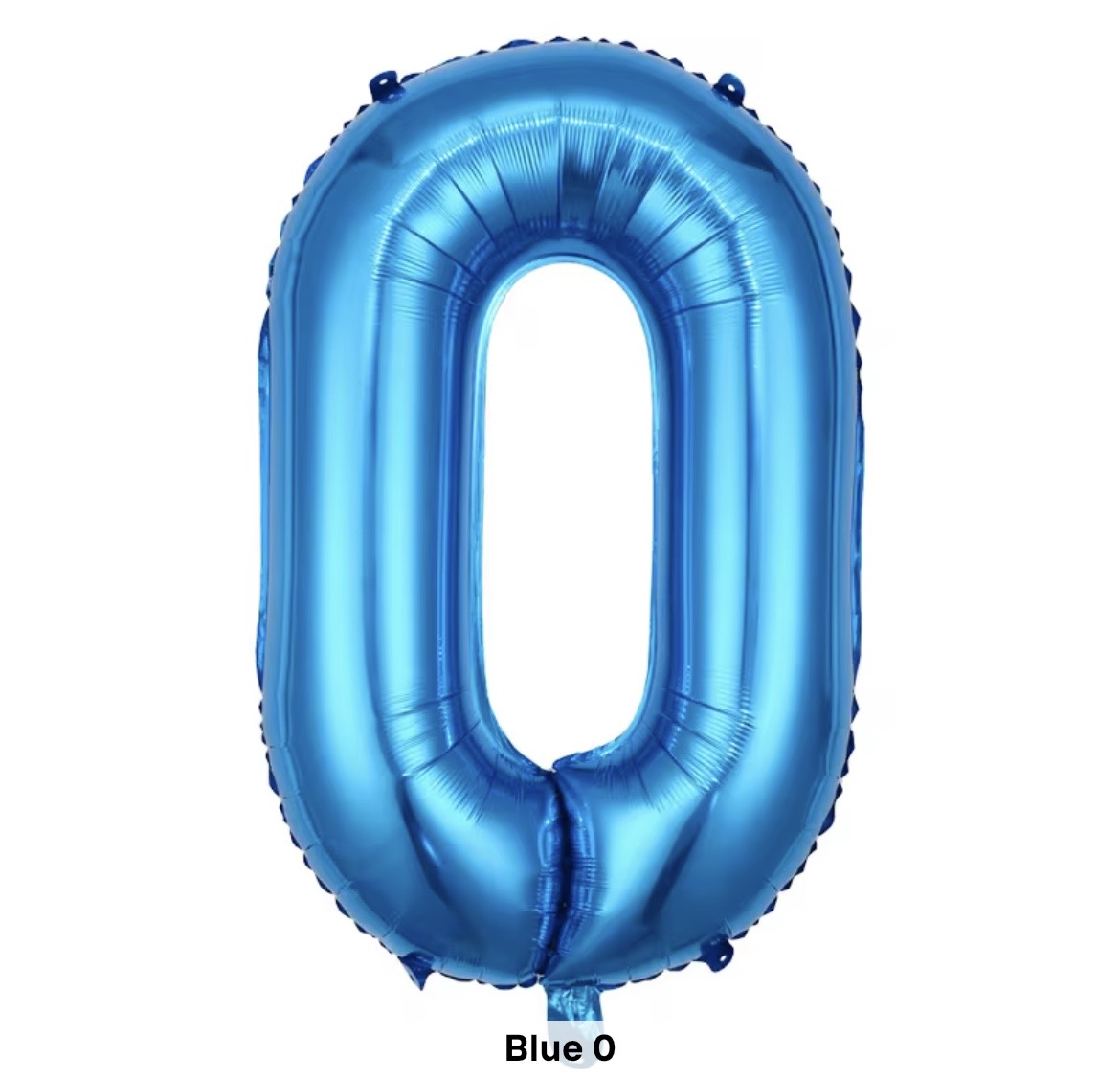 Blue Number balloons