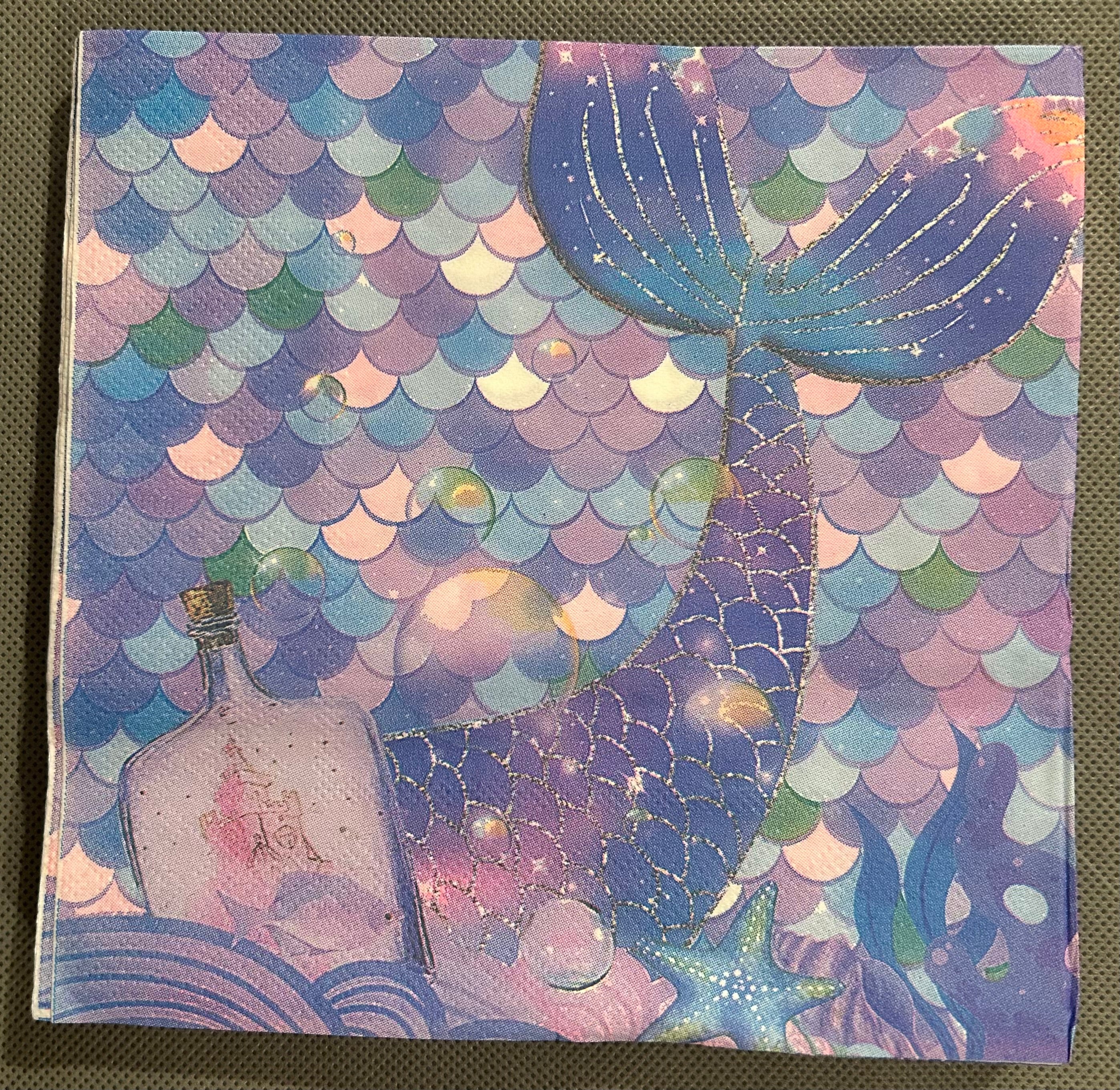 Mermaid tail part set