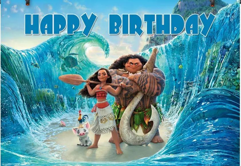 Moana party set