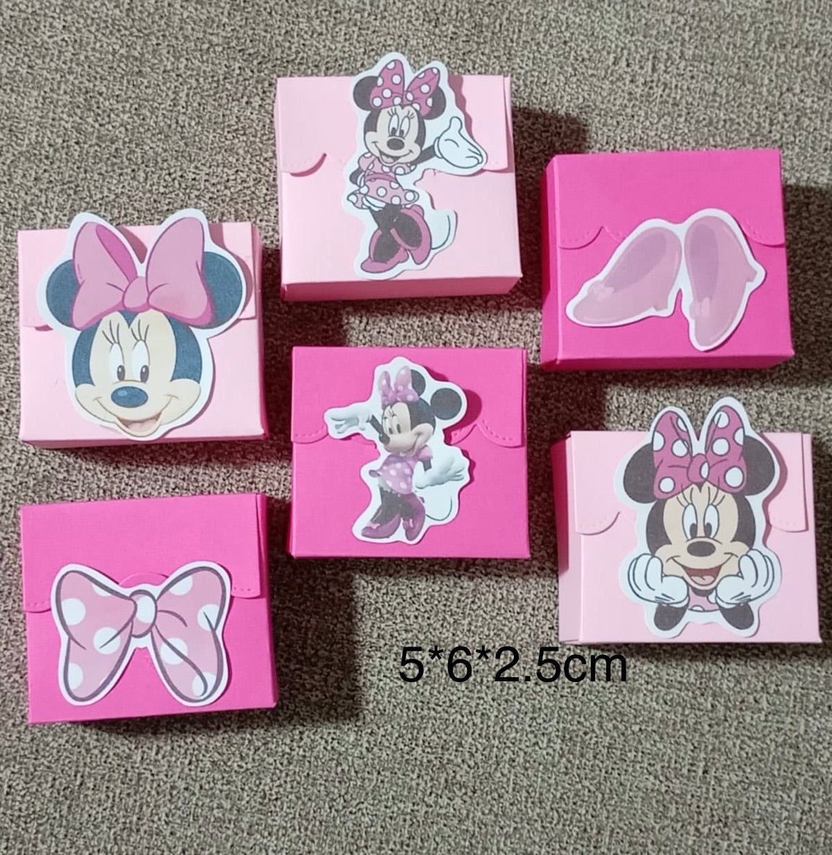 Minnie mouse pink party set