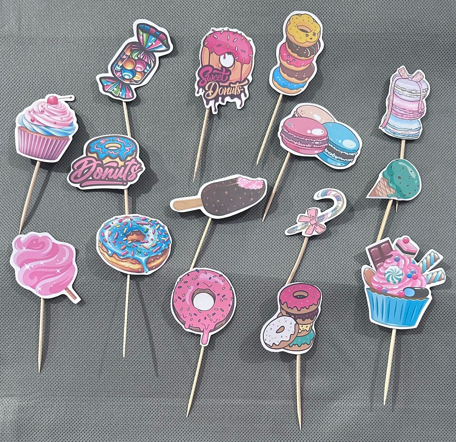 Donuts and candy party set