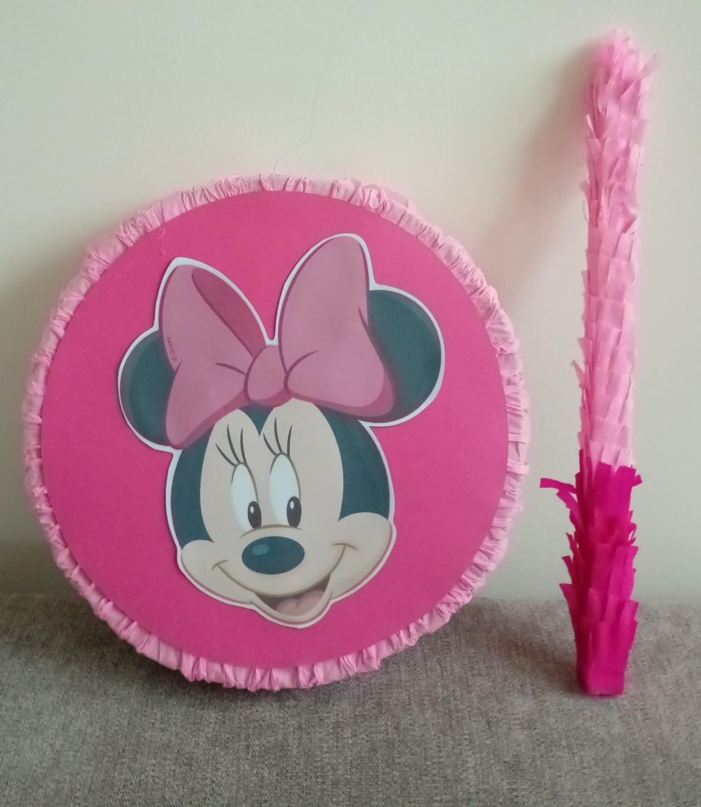 Minnie mouse pink party set