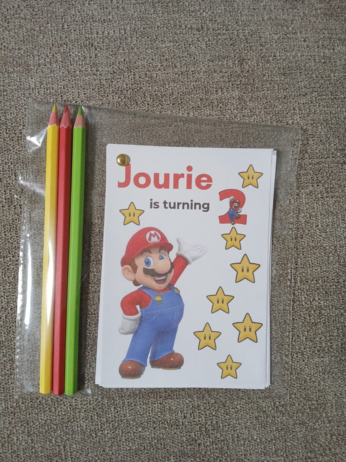 Super Mario party set