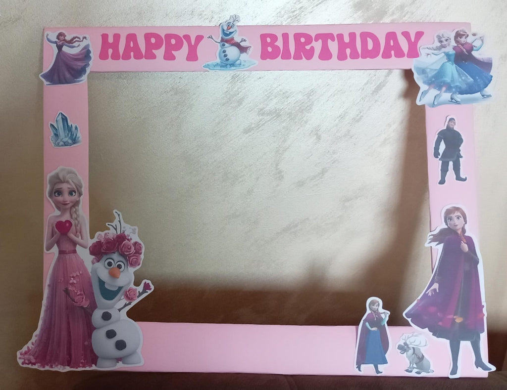 Elsa frozen pink party set