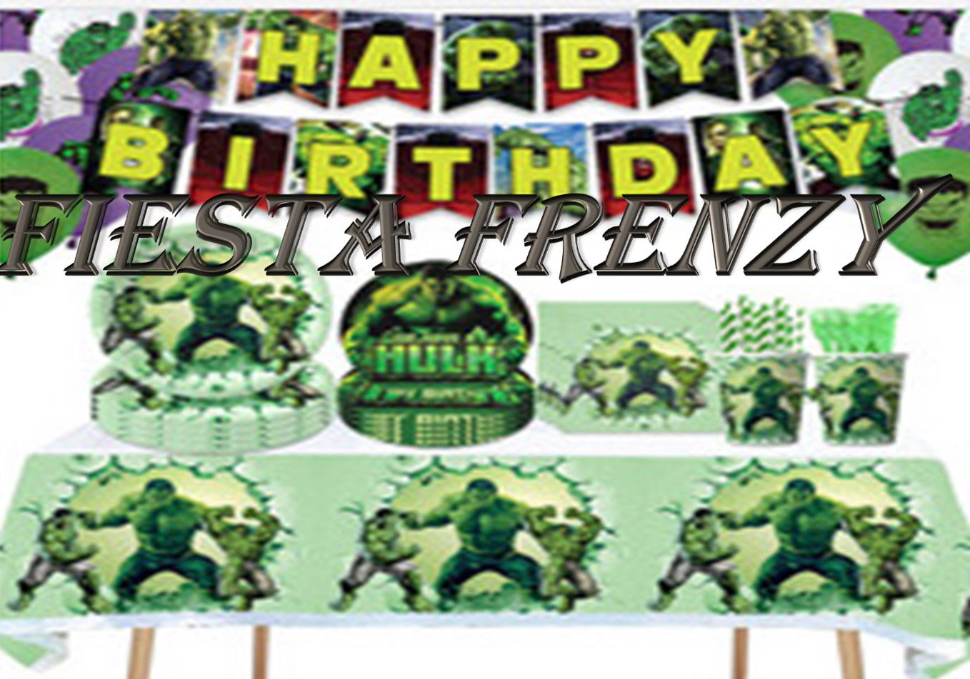 Hulk party set