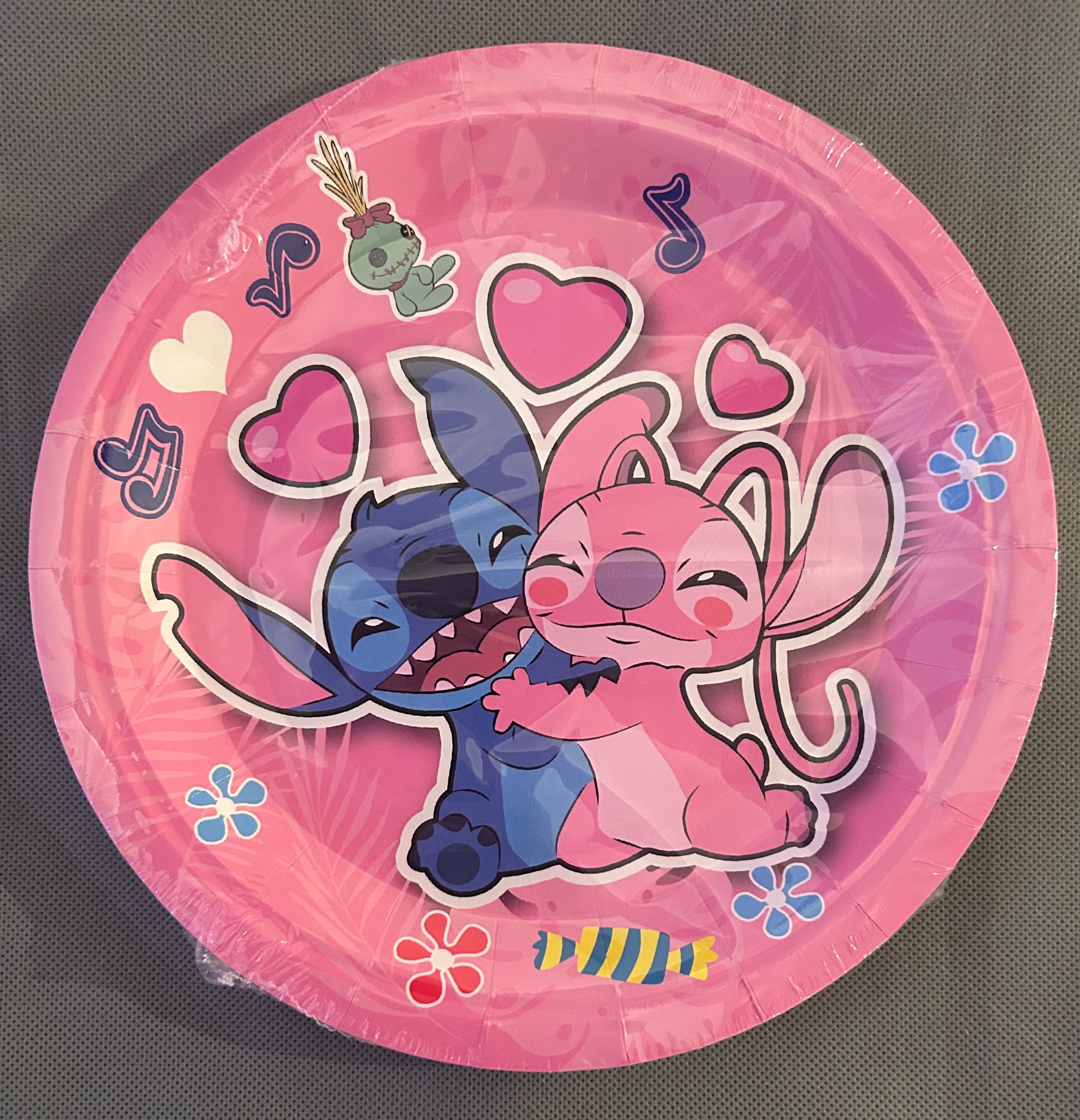 Stitch pink party set