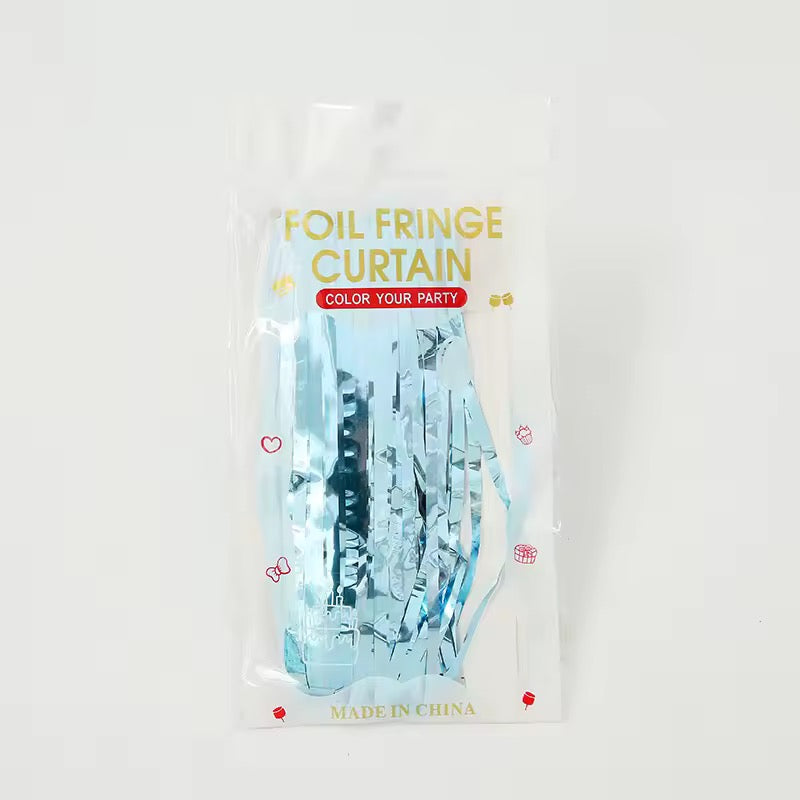Foil curtains backdrop 1m*2m