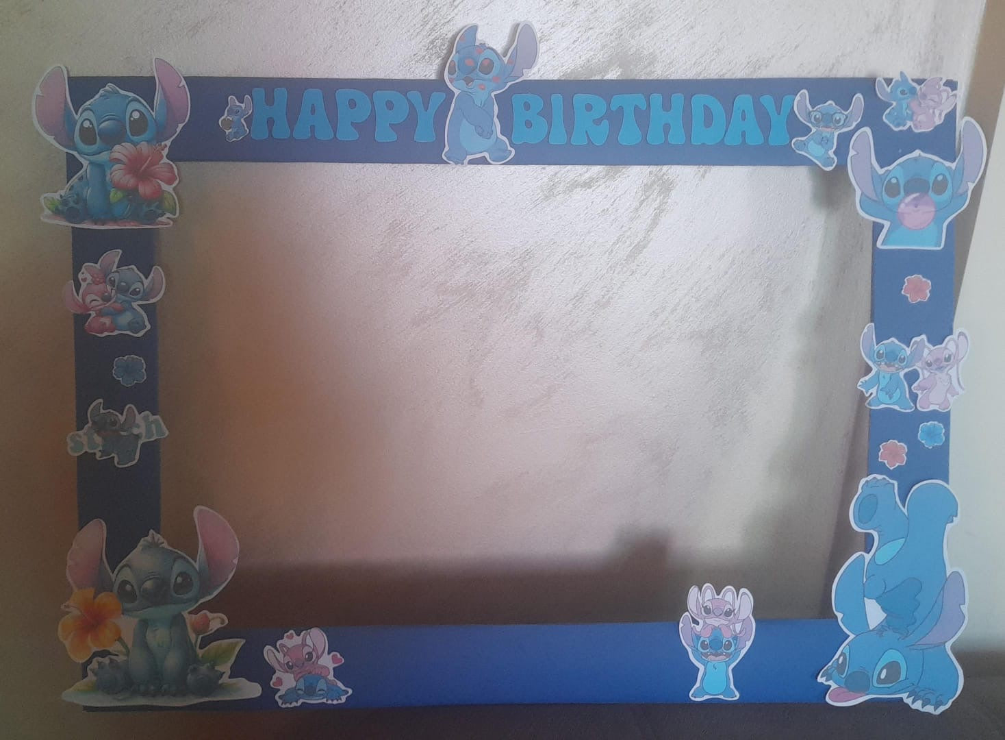 Stitch blue party set