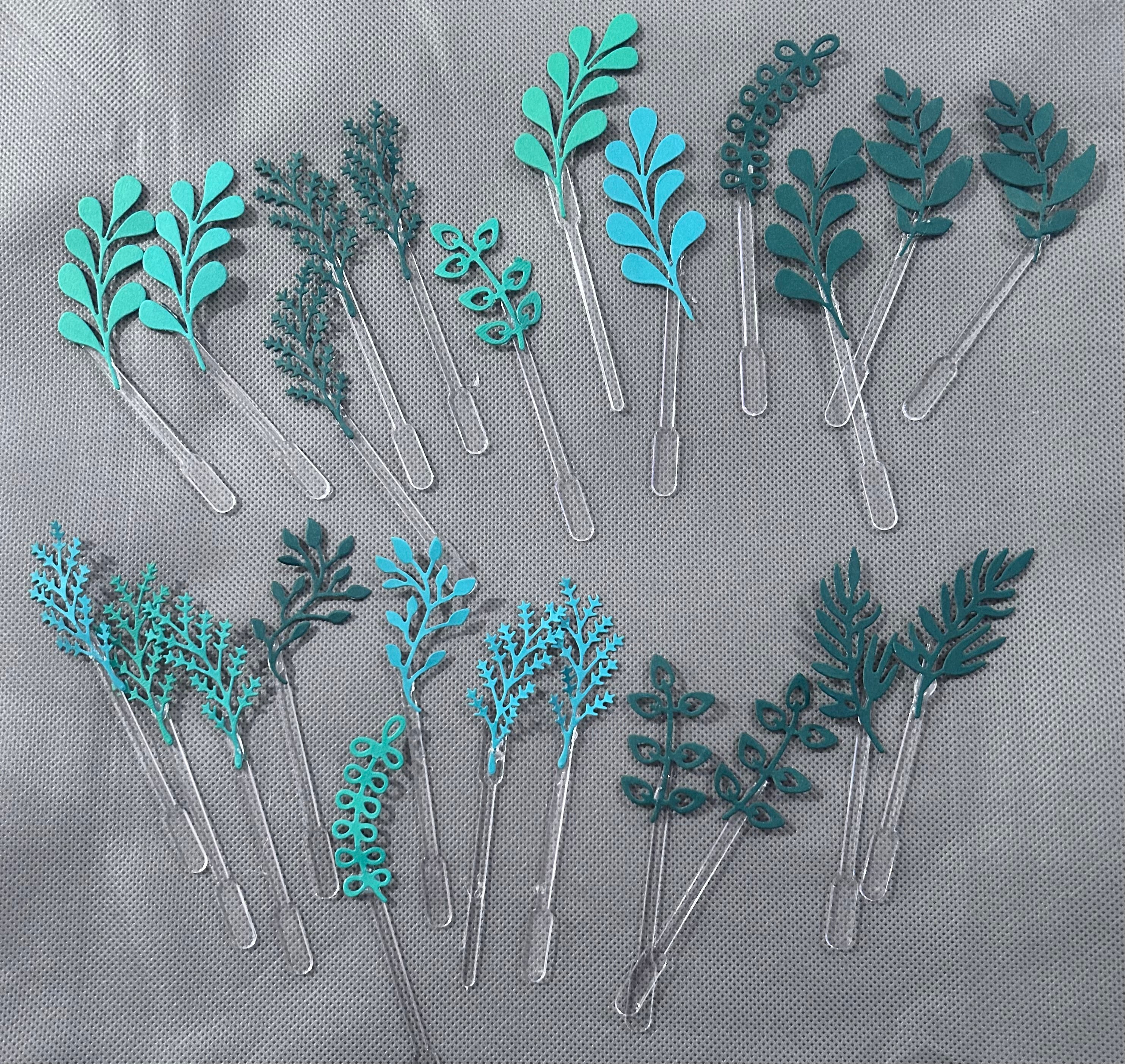 Spring flowers party set