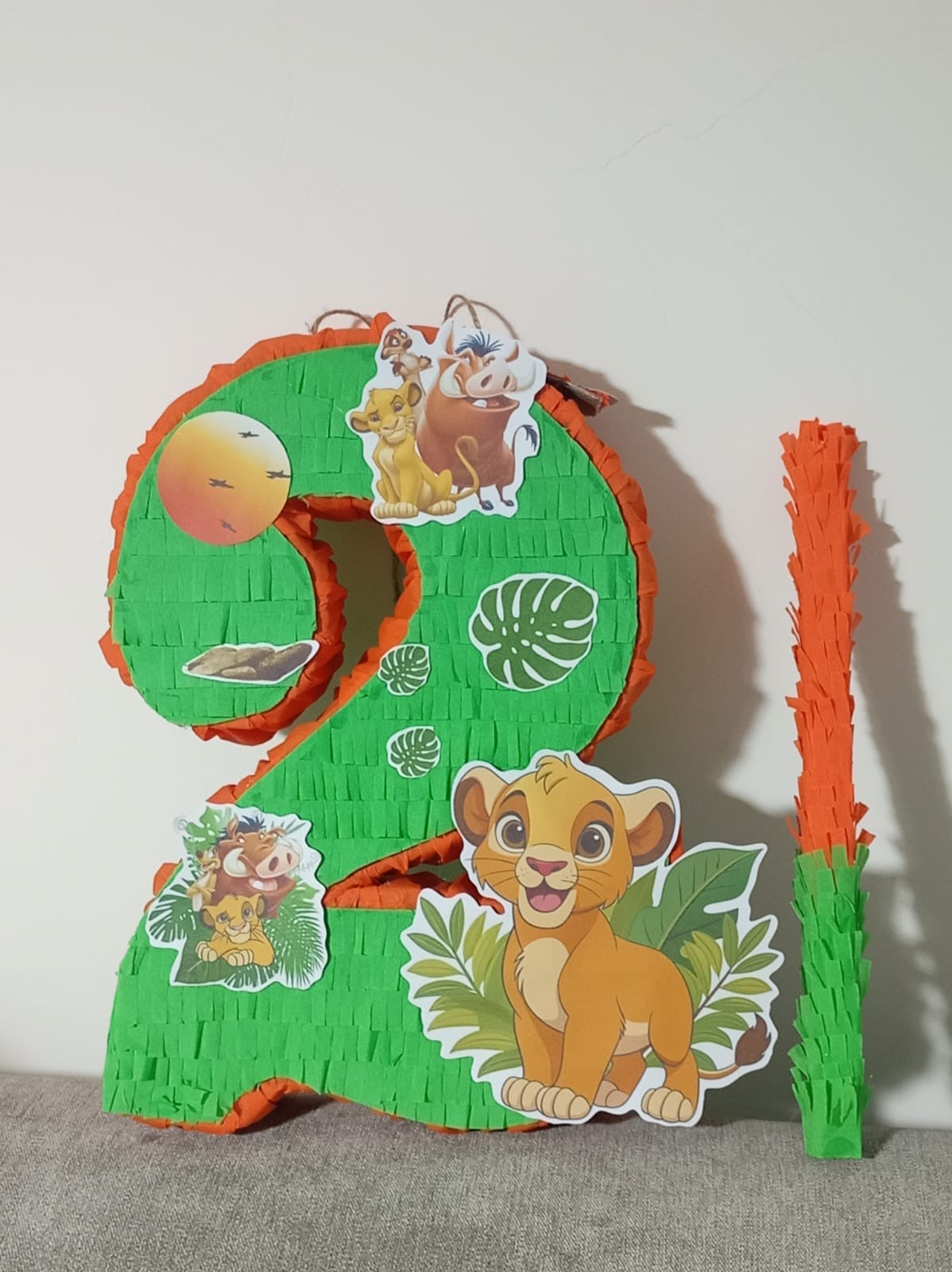Simba the lion king party set