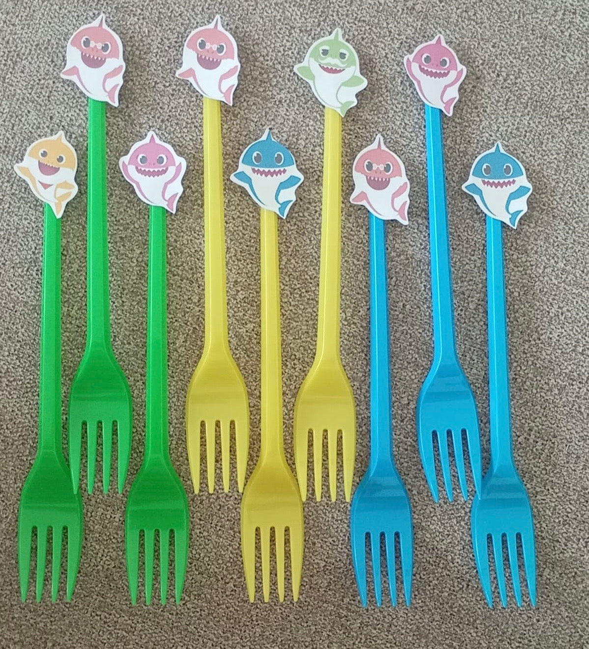Baby shark party set