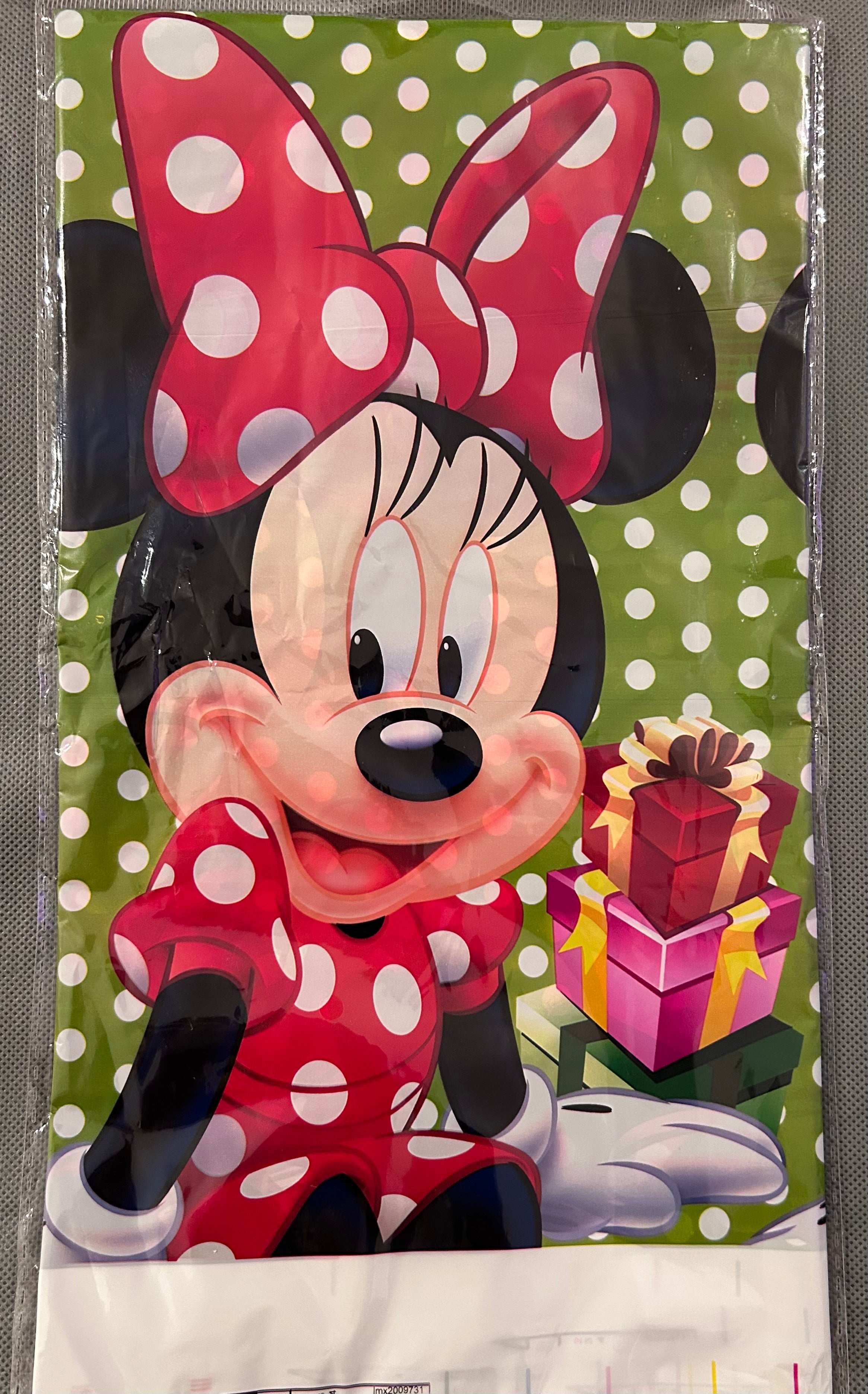 Minnie mouse red party set