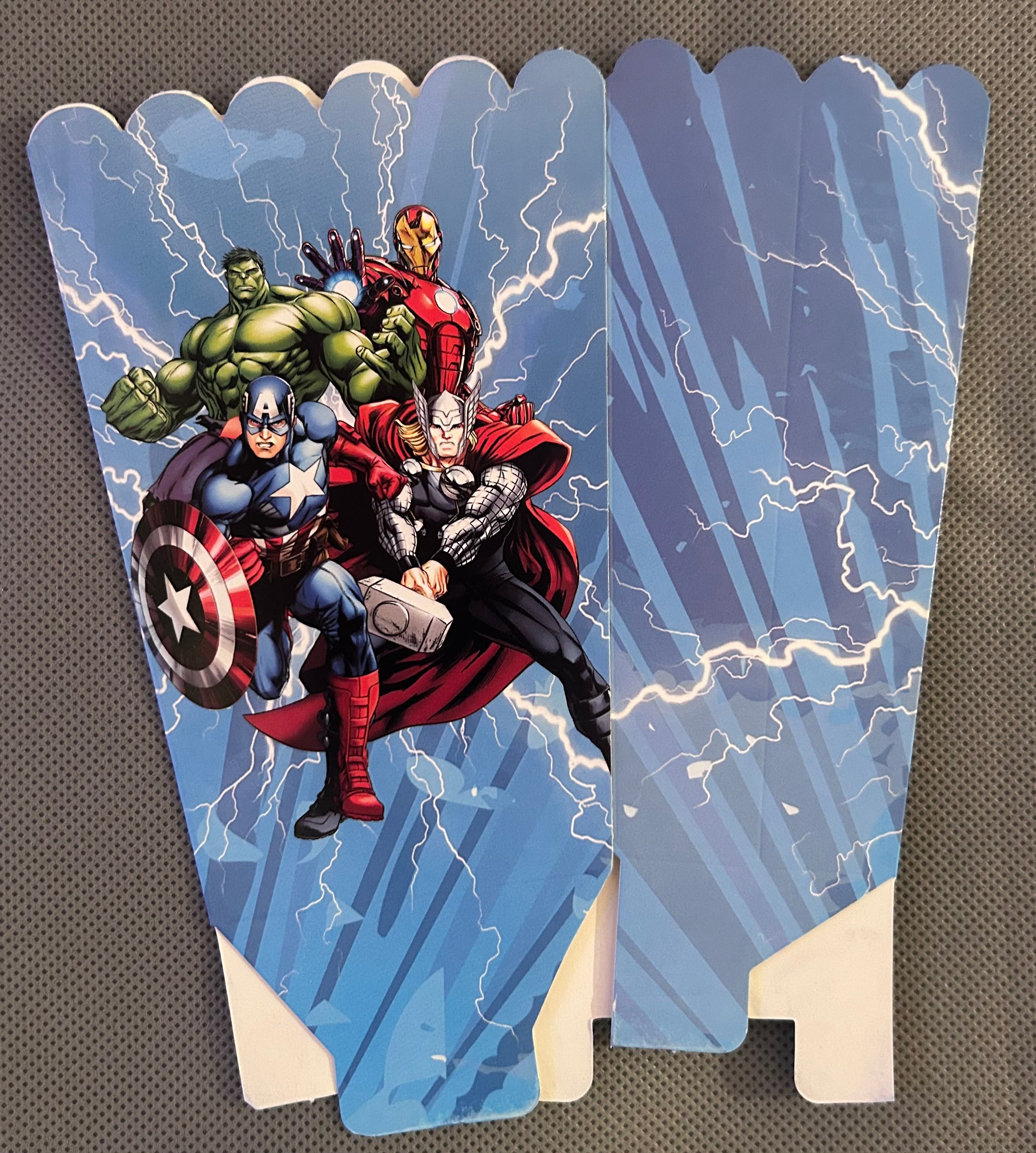 Avengers blue party set