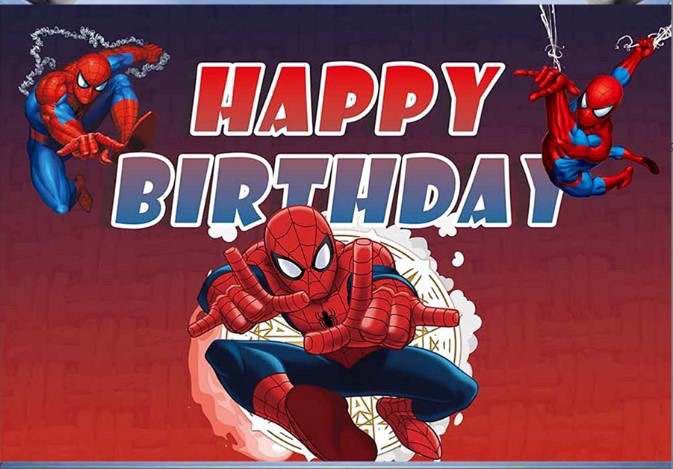 Spiderman party set
